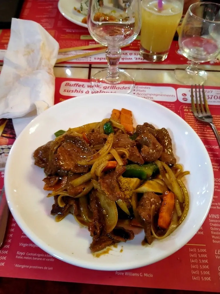 Bœuf Saute Aux Legumes